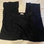 Abercrombie & Fitch Abercrombie Linen blend tailored wide leg pant X2 Photo 0