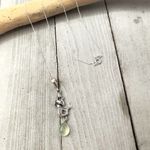 Mermaid Prehnite Sterling Silver Necklace Silver Photo 1