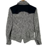 Free People  Black and White Houndstooth Rodeo Blazer Size Small Jacket Photo 6