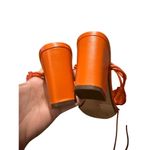 Cecelia New York Hibiscus Sandals in RARE Orange Sz. 10 Photo 10