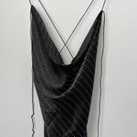 ZARA  Black Rhinestone Dress Size Small Photo 6