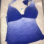 Bleu Rod Beattie New Blue tie dye Tankini Top 10 Photo 3
