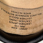 Glolily Jenny Black Leather Platform Slip Photo 7