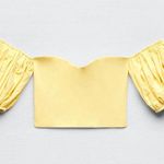 ZARA Puff Sleeve Top Photo 1