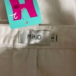 Jean Mini Skirt White Photo 2