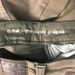 American Eagle  Curvy Super High Rise Next Level Stretch Camo Distressed Jeans Photo 3