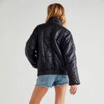 Free People Vegan Leather Jacket Photo 1