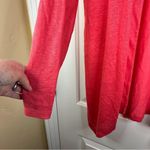 J.Jill Love Linen 100% Linen Bright Pink Flowy Cardigan Size Medium Career Wear Photo 4