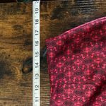 Lulus Nice Try Red Paisley Print Satin Ruffled Mini Skirt Photo 6