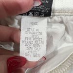 Vince Size 26 Jeans Relaxed Rolled Dark Grey Foil Denim DV146A-2156 Mid Rise Photo 9