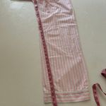 Victoria's Secret Victoria’s Secret Pajama Pants Womens Small Pink White Striped Lounge Bottoms Photo 7