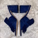 Gucci  Women's GG Navy Fringe Sandals Photo 3