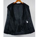 ESCADA Woman's Black Blazer Jacket Criss Cross Sequins Lace Button Front Size 36 Photo 5