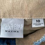 wilson's leather Wilson’s Leather Y2K Suede denim patchwork pants size 10 BOHO Photo 3