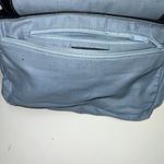 Liz Claiborne  Shoulder Bag Purse Handbag Black White Stitching Womens Ladies Photo 3