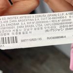 ZARA  Asymmetric Mini Dress with Built in Short in‎ Light Pink Size Extra Small Photo 8