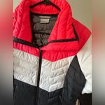 Columbia  Orange and White Puffer Jacket Photo 1