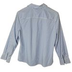 Tommy Hilfiger  Blue & White Pinstripe Button-Down Dress Shirt, XL Photo 4