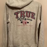 True Religion Half-Zip Rhinestone Hoodie Photo 0