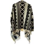 Anthropologie ii Sisters Angora Blend Cardigan Sweater Size S/M Western Fringe Photo 1