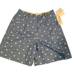 Liz Claiborne Nwt High Waisted Golf Shorts Mom Fit Summer Vacation Beach Coastal Photo 0