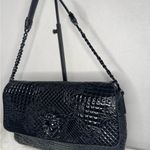 Versace Black Vanitas Medusa Patent Leather Shoulder Bag Photo 2
