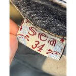 Sea Jeans Bootcut Split Hem Flare Size 34 Blue Photo 5