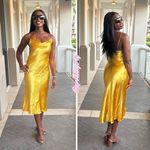 REVOLVE x RESA Berri Slip Dress In‎ Gold XS Photo 2