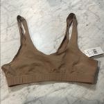 Good American  NWT Women's Tan Bralette lounge scoop bra sz 3 Photo 0