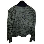 Lysse  NY Green Camo Moto Jacket Faux Suede Medium EUC‎ Photo 11