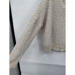 Young Fabulous and Broke Hooded Sweater Women Large Beige Popcorn Knit Granolagirl Photo 9