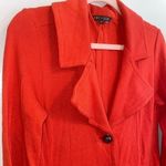 Nic+Zoe Red Trench Coat Photo 4