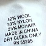 EXPRESS  Mohair Wool Tan Short Sleeve Cropped Cowl Neck Knit Cardigan Sweater S Photo 8