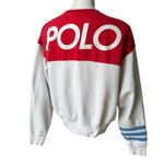 Polo Ralph Lauren Seasonal Long Sleeve Sweatshirt in Nevis/African Red, Sz M Red Size M Photo 6