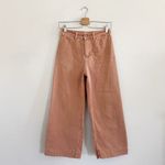 Free People  Patti Crop Pants In Rose Size 26 Photo 2