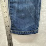 Elie Tahari Jeans Women's 27 Blue Slim Straight Leg denim no size tag worn hem Photo 4