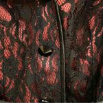 Victor Costa Women Lace Evening Jacket Sz 10 Cocktail Party Whimsigoth Victorian Black Photo 2