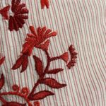 ZARA Trafaluc Collection Embroidered Crop Style Ruffled Top Photo 8