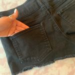 Refuge Black Cutoff Jean Shorts Photo 4