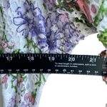 R & K Multicolor Floral Net‎ Dress Spring Summer Bridal Shower Dress Size 16 Photo 6