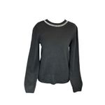 Vera Wang Simply  Knit Sweater Women's Sz Xs Necklace Sweater Diamonds Holiday Photo 1