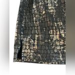 RAG size 12, black‎ and gold skirt midi Black Photo 2