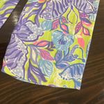 Lilly Pulitzer  Martine Dress Women's XS  Dew Drop Stay Fly V-Neck Green Lined Photo 4