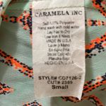 CARAMELA , Inc. spearmint print lightweight long-sleeve dress Photo 4