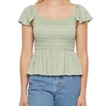 Arizona Jeans ✨Arizona Co Square Neck Short Sleeve Babydoll Top✨ Photo 0