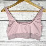 PINK - Victoria's Secret VS PINK Ultimate Lightly Lined Sports Bra Size Medium 
Pastel Pink Logo Seamless Photo 4
