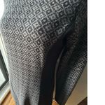 Sahalie Black & Gray Patterned Turtleneck Dress – Size S Photo 4