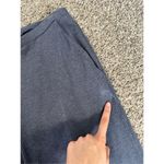 Eileen Fisher Tencel Ribbed Wide Leg Pull On Pants Size M Blue Lounge Stretch Photo 13