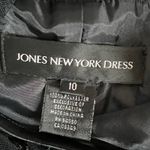 Jones New York Black beaded Sleeveless Sweetheart Sheath Dress NEW cocktail Photo 9