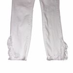 Hidden Jeans Hidden White Taylor Frayed Hem Stretch Denim Skinny Jeans size 26 Photo 3
